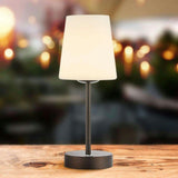 Carson 12.75" Modern Minimalist Iron Rechargeable Integrated LED Table Lamp