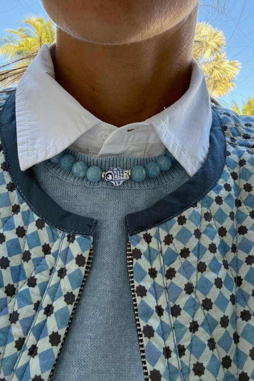 Leighton Jacket in Moroccan Tile