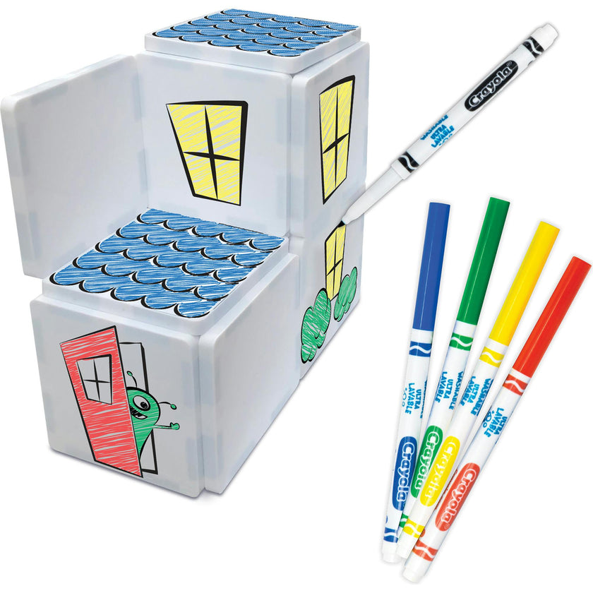 Crayola Doodle Magnetic Tiles 40 Piece Set