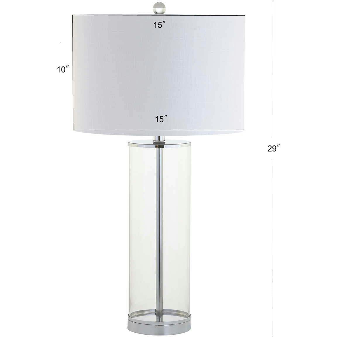 Collins Glass LED Table Lamp