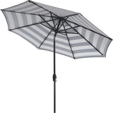 Iris Stripe Patio Umbrella