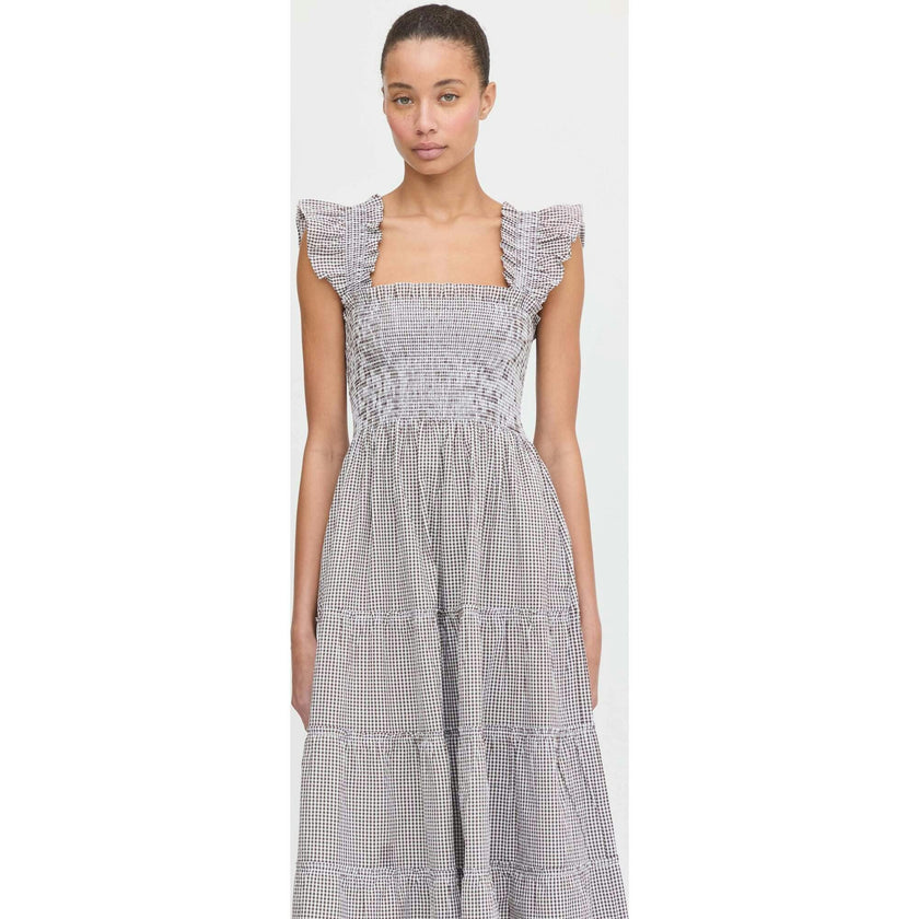 The Ellie Nap Dress - Chocolate Gingham