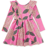 Ruffle Shoulder Ballet Dress, Multi