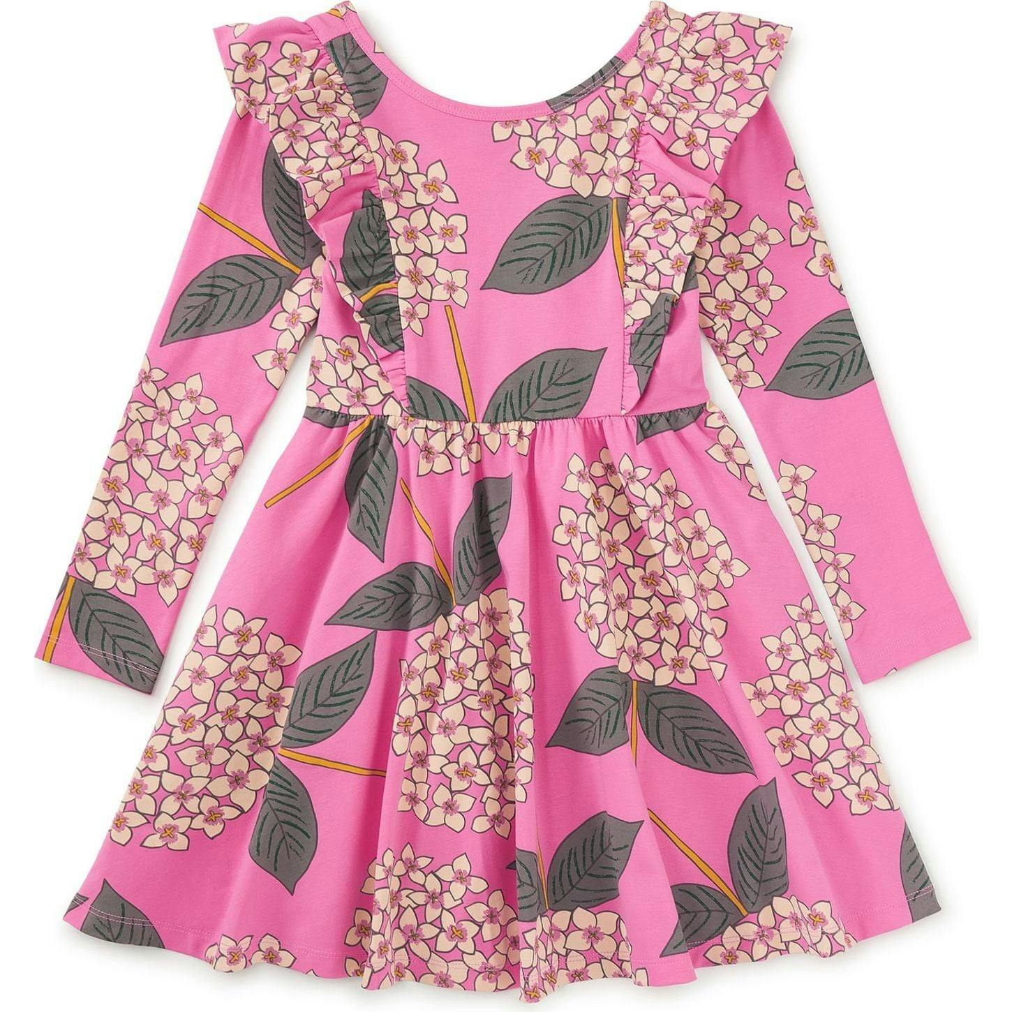 Ruffle Shoulder Ballet Dress, Multi