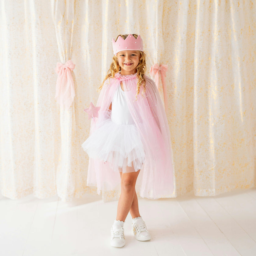 Sweet Wink Pearl Princess Dress Up Kit in Pink at Nordstrom
