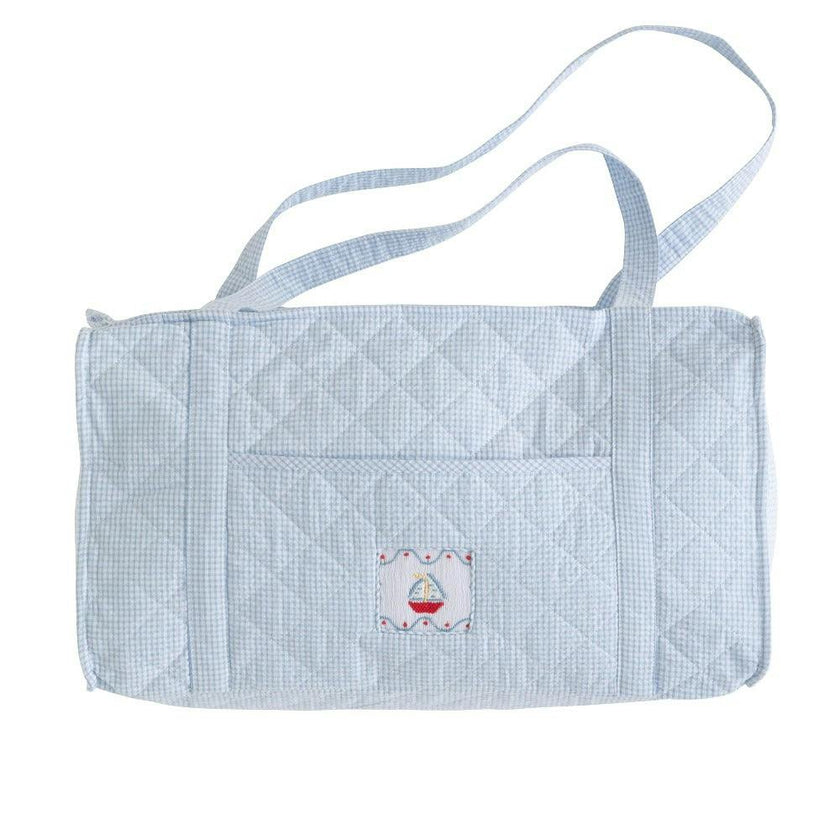 Quilted Luggage - Sailboat