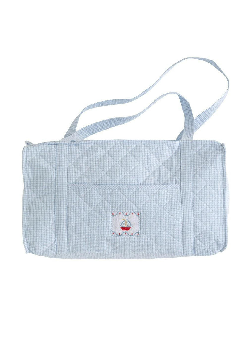 Quilted Luggage - Sailboat