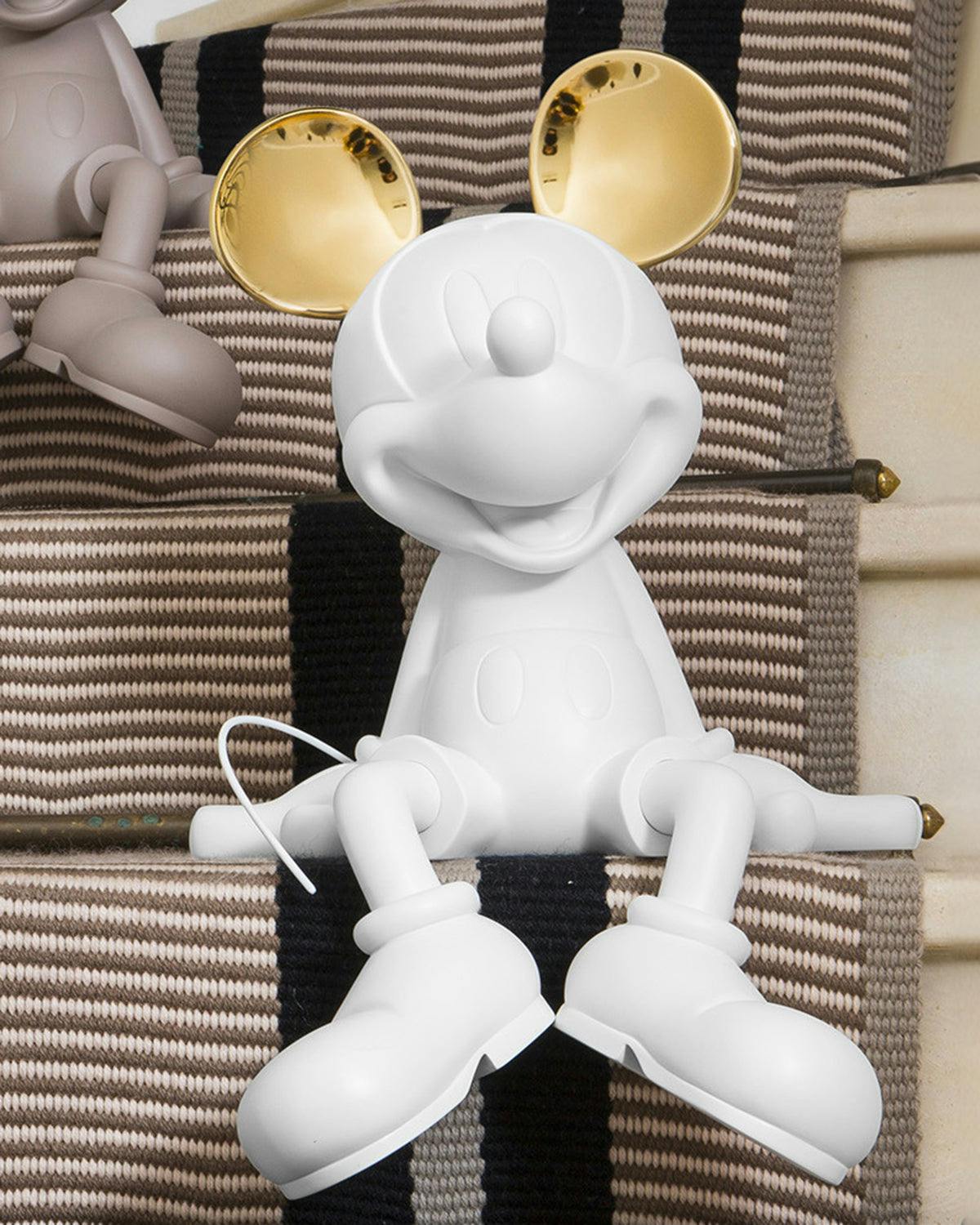 Mickey Mouse TAKE 2 White & Gold 19in