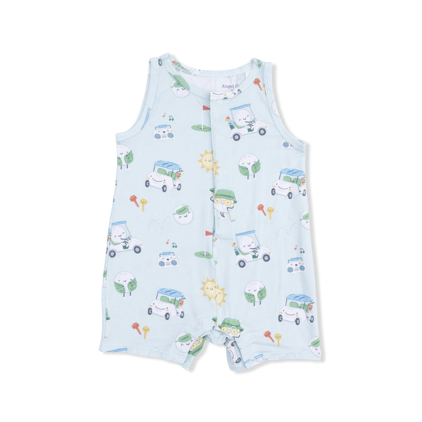 Golf Pros - Sleeveless Shortie Romper