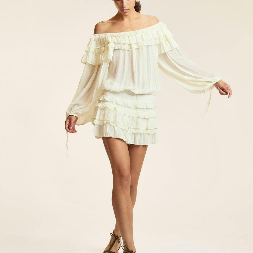 Bella Ruffle Blouse