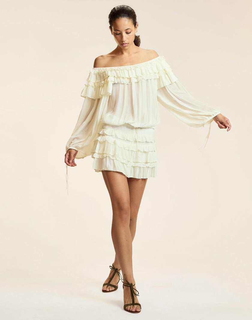 Bella Ruffle Blouse