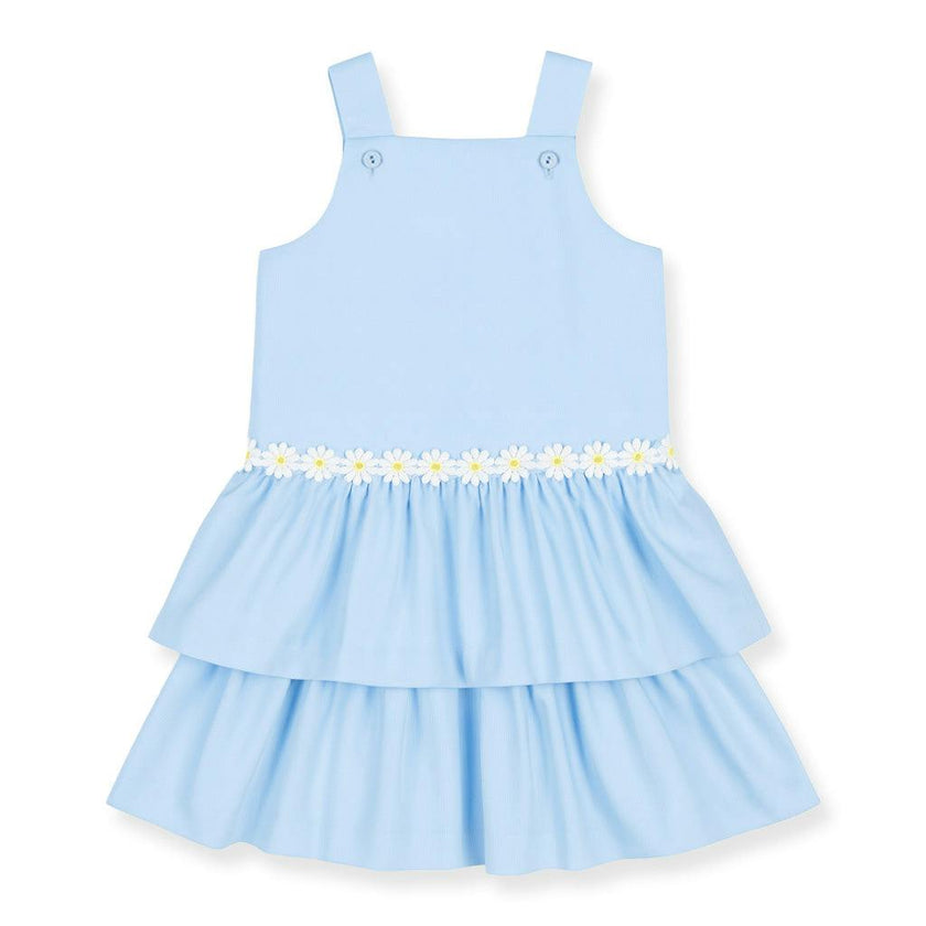 Pique Dress with Daisies