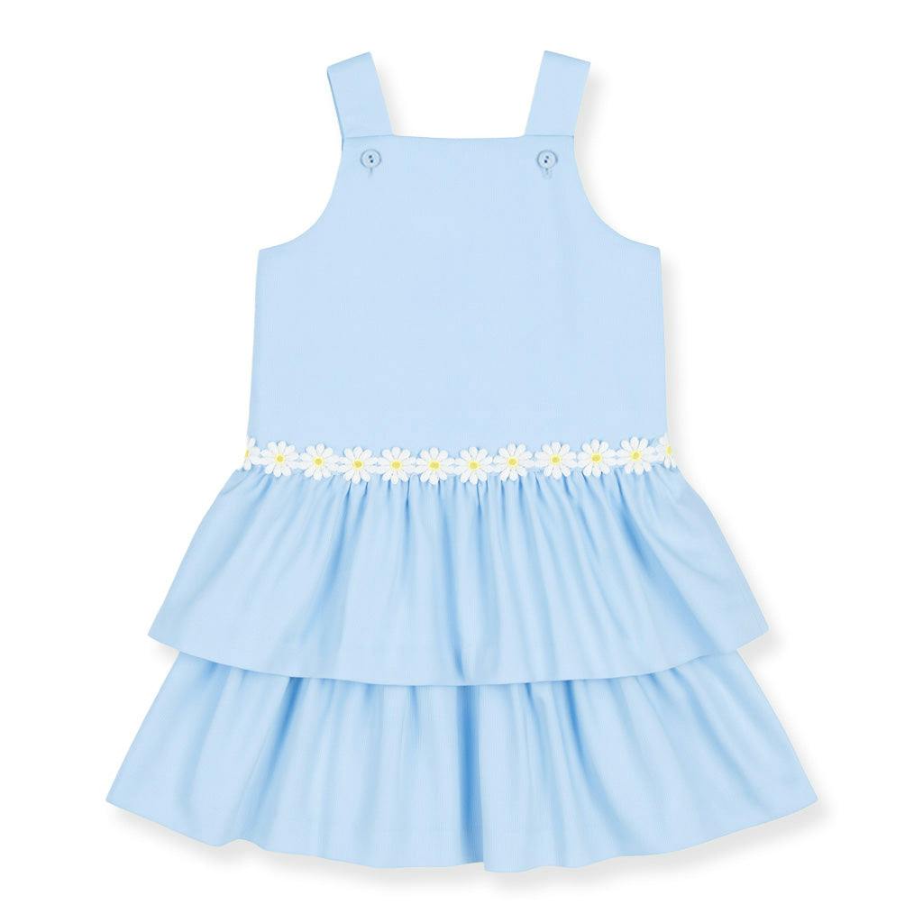 Pique Dress with Daisies
