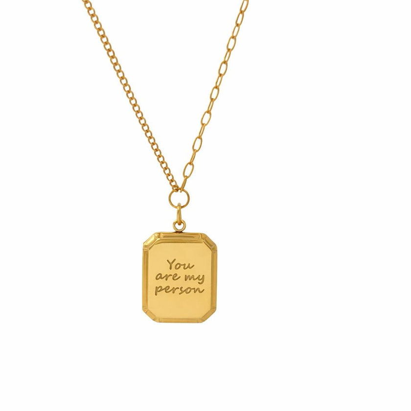 “You are my person” Necklace