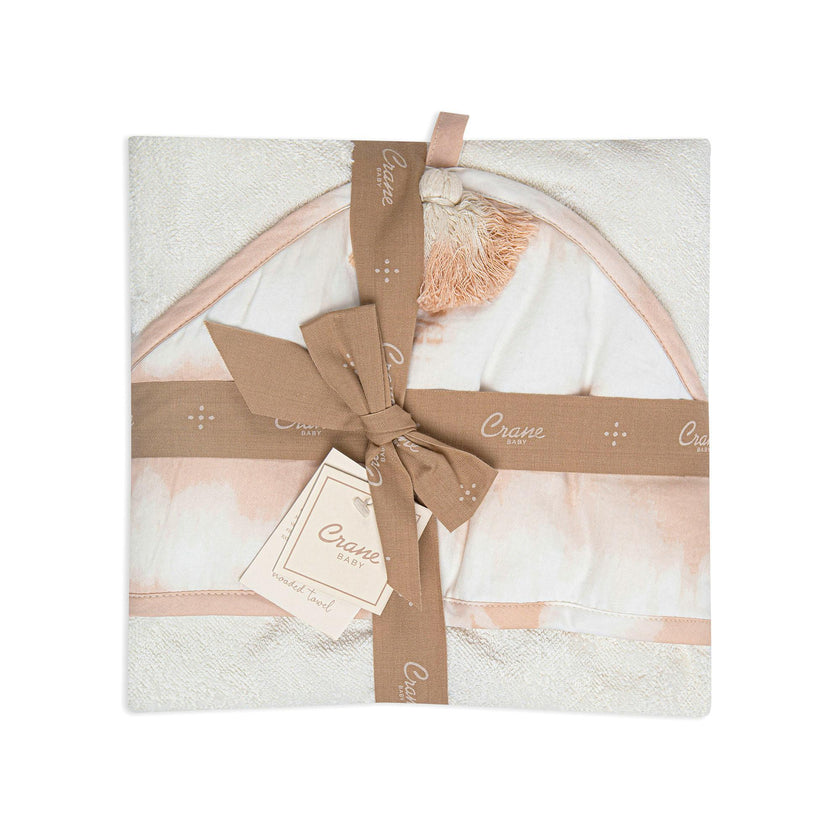 Parker Tie-Dye Hooded Baby Bath Towel