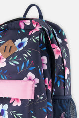 Little Girl Floral Practical Spacious Durable Backpack