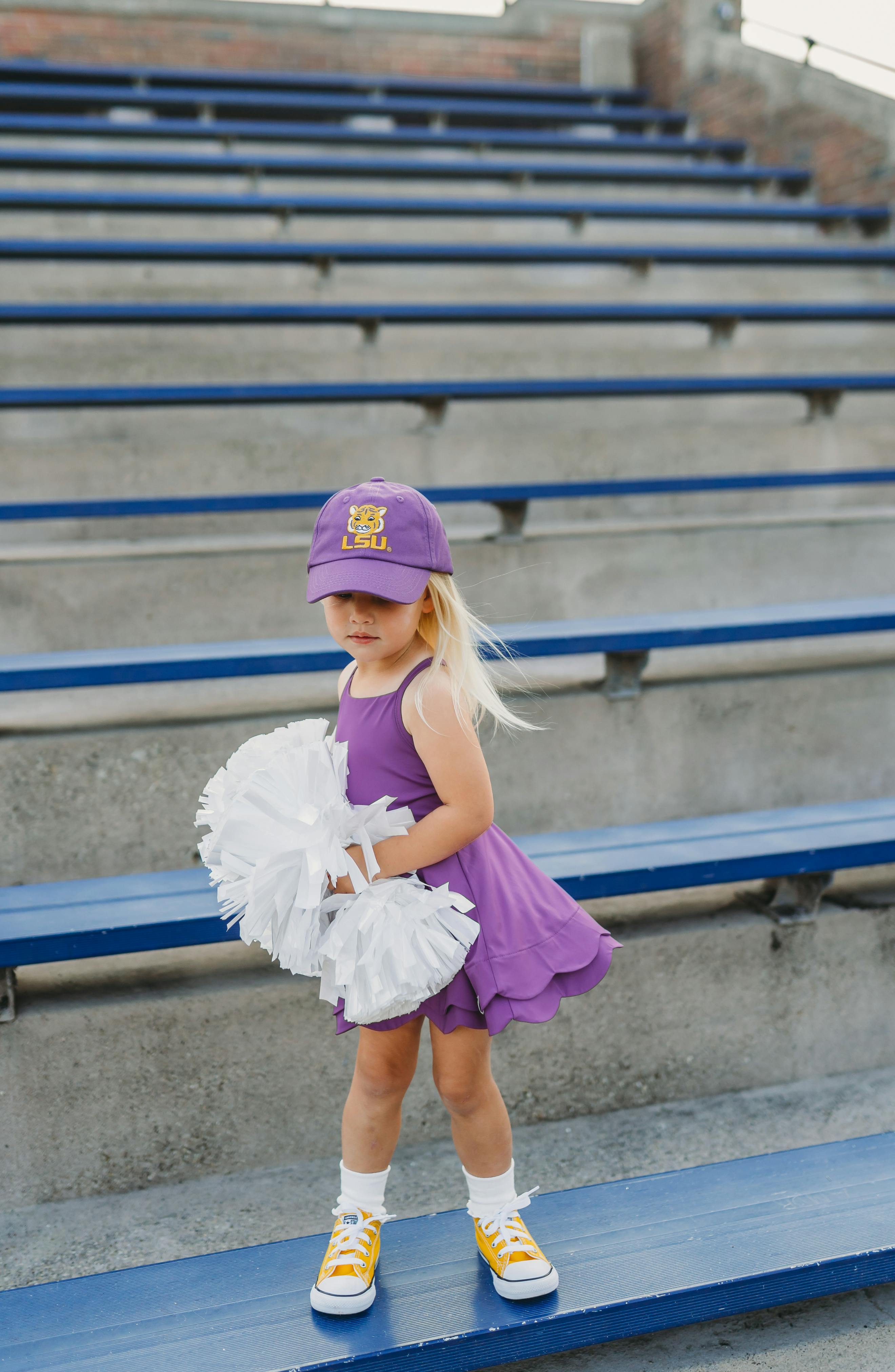 LSU Tigers Bow Baseball Hat