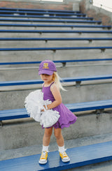 Officially Licensed LSU Tigers Bow Baseball Hat (Youth)