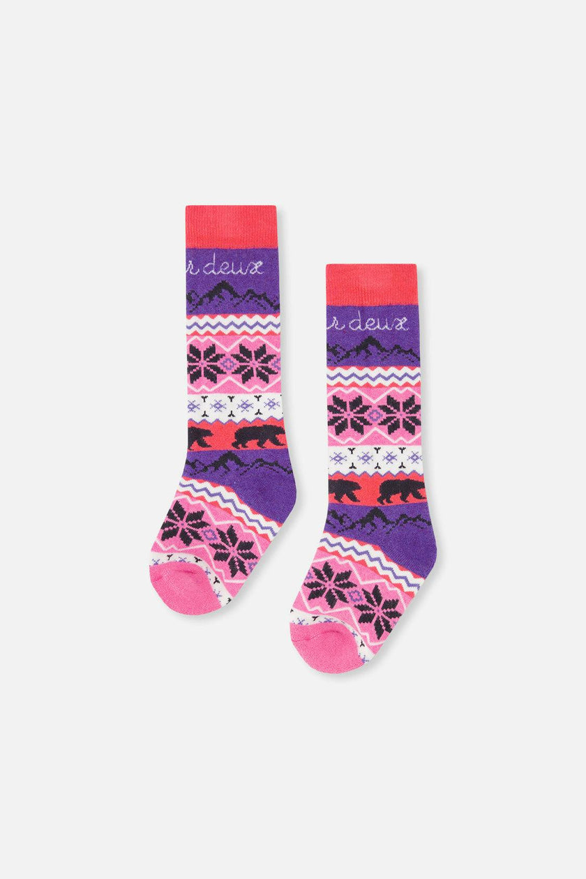 Ski Socks Pink