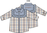 Western Plaid - Loretta Top
