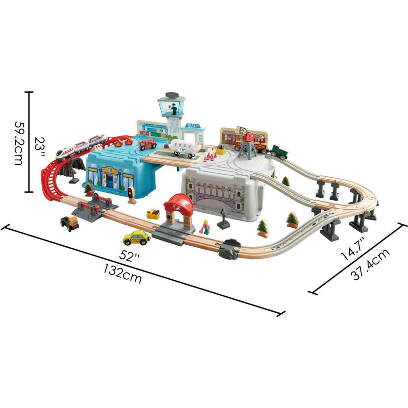 Bucket Super Cityscape Transport Builder Train Set