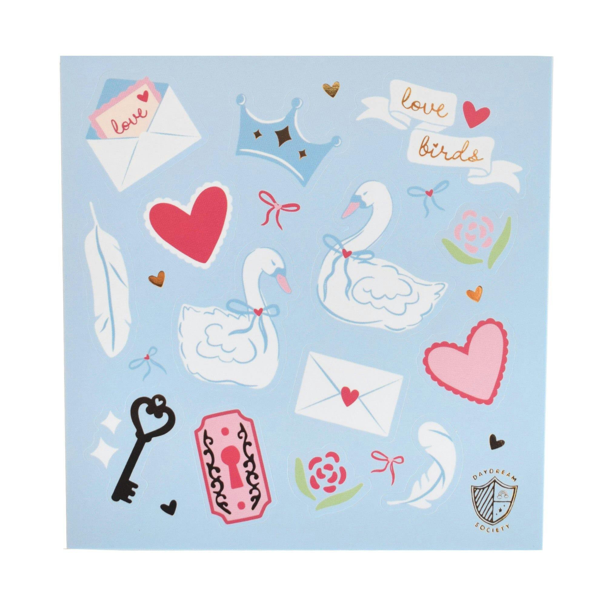 Love Birds Stickers