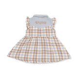 Western Plaid - Western Pearl Snap Dress and Bloomer