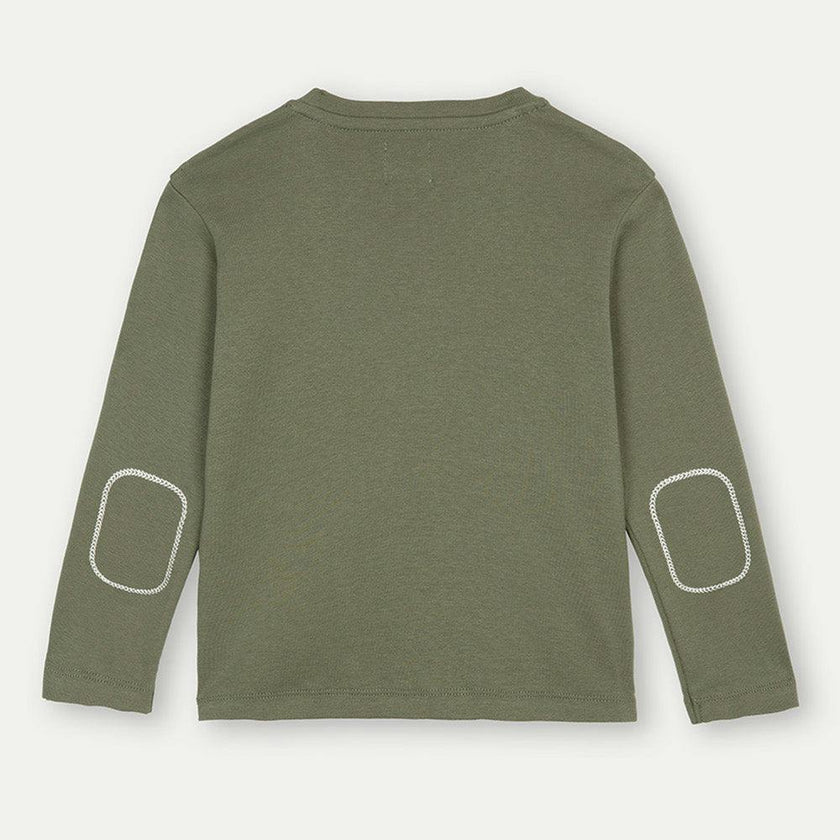 Crew Neck Long Sleeve T-Shirt