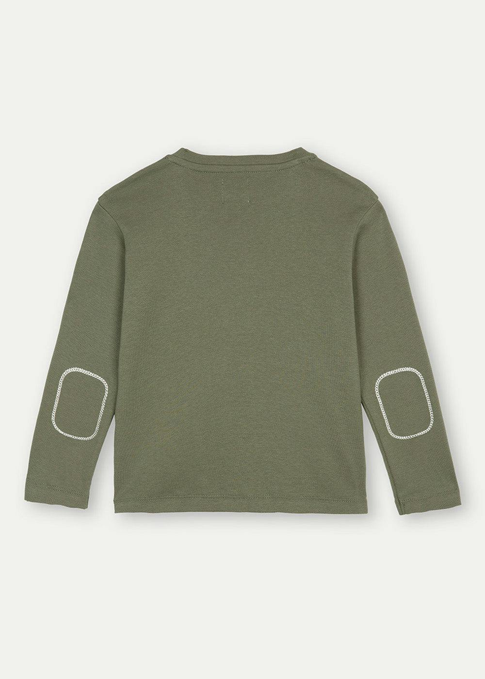 Crew Neck Long Sleeve T-Shirt