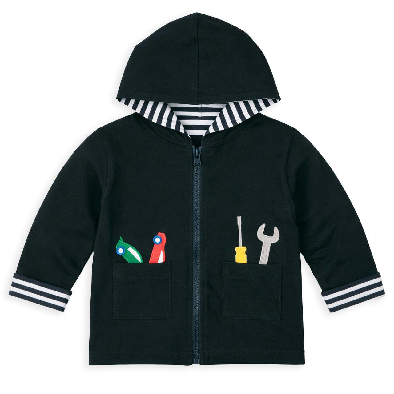 Reversible Jacket with Cars & Tools