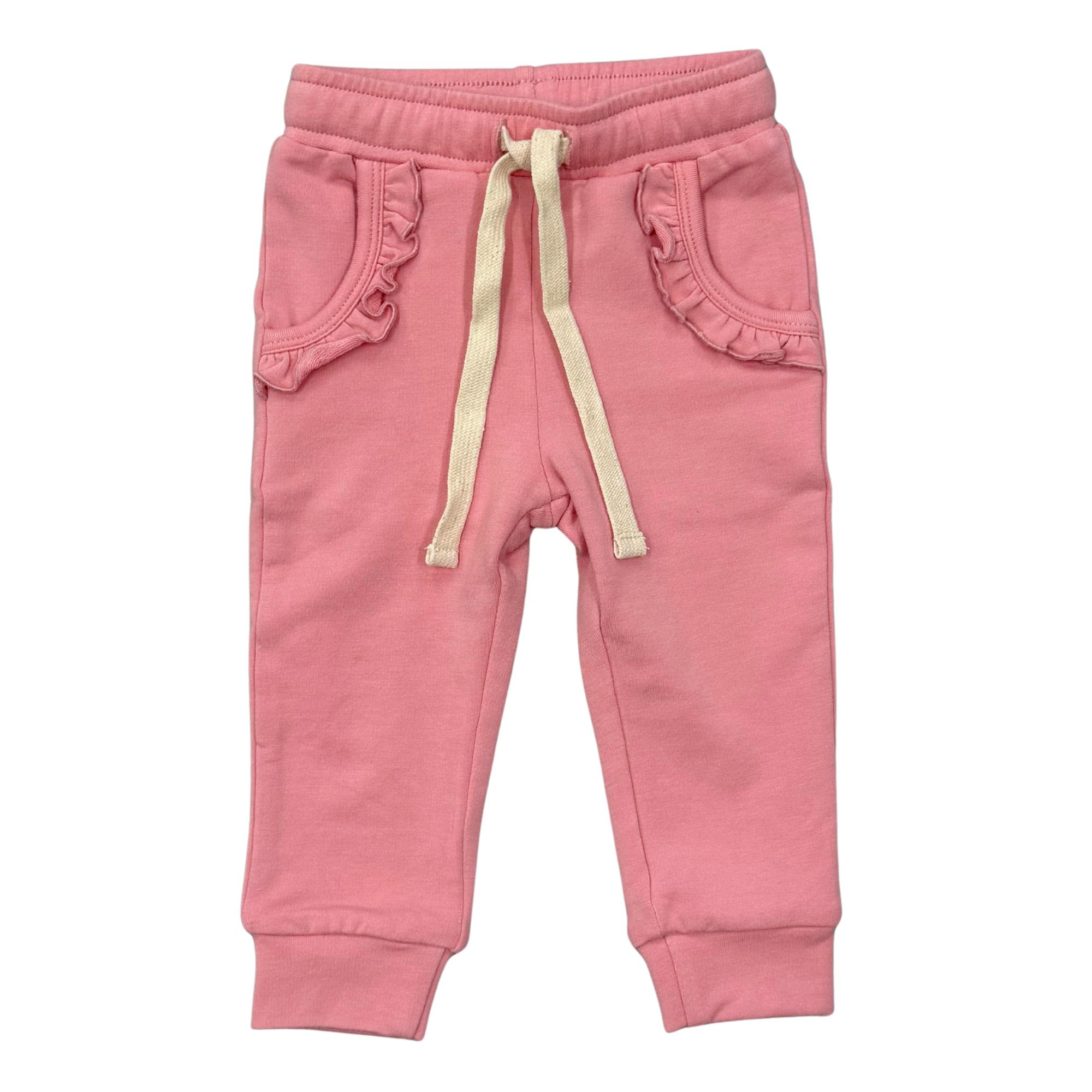 Girls Joggers in Rose Elegance