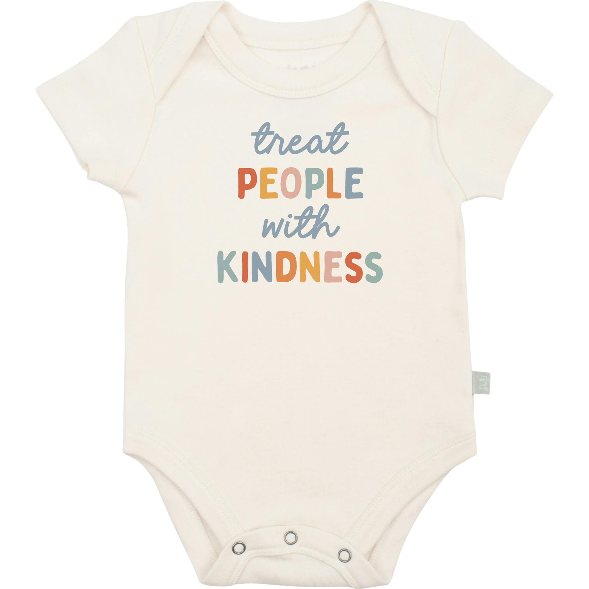 graphic bodysuit | treat people with kindness