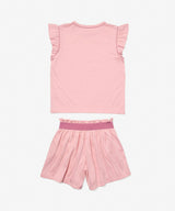 Bea Short Set, Dusty Rose