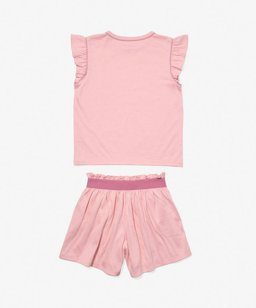 Bea Short Set, Dusty Rose