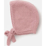 Baby Girls Fuzzy Chin Tie Bonnet