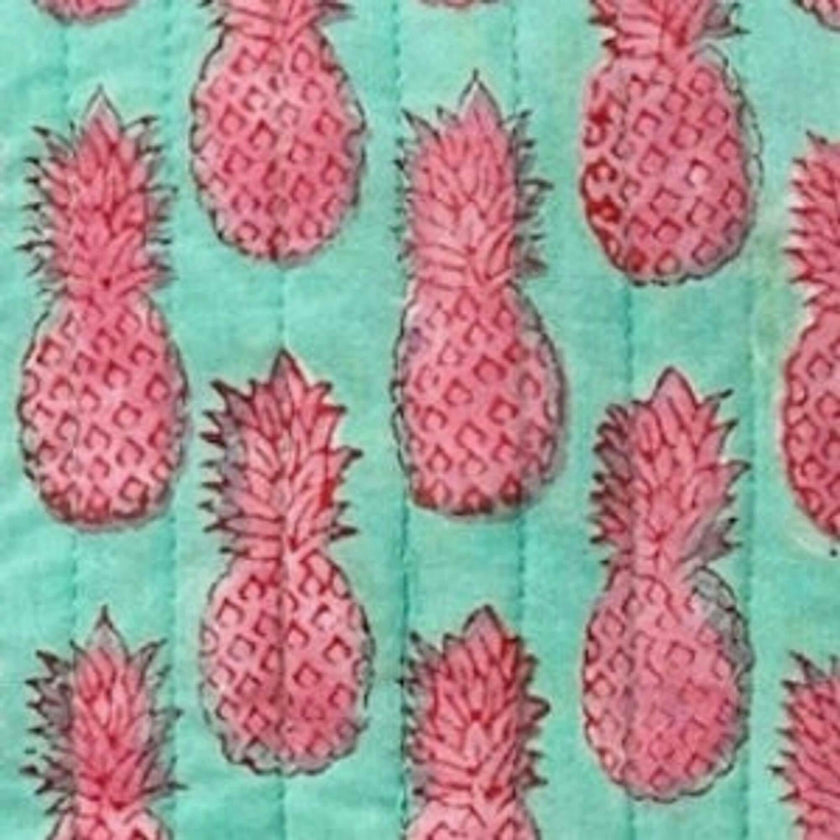 Mini Paloma Girl's Dress Pineapple Crush Pink, Green