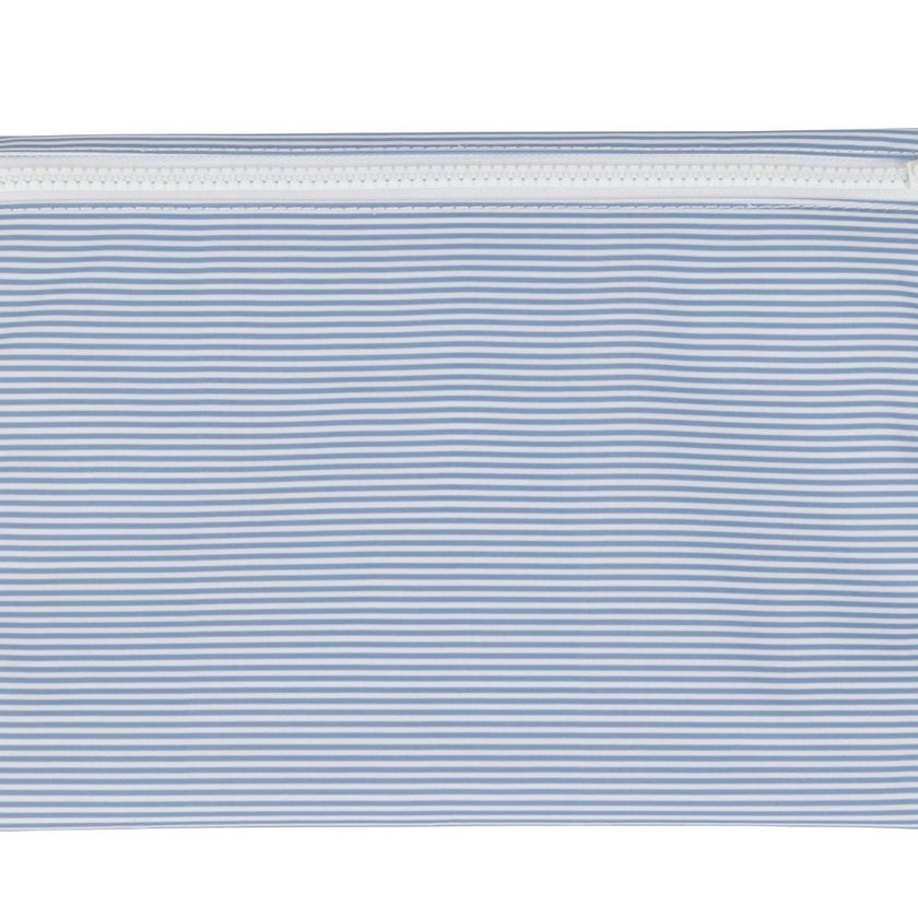 The Changing Pad in Navy Mini Stripe