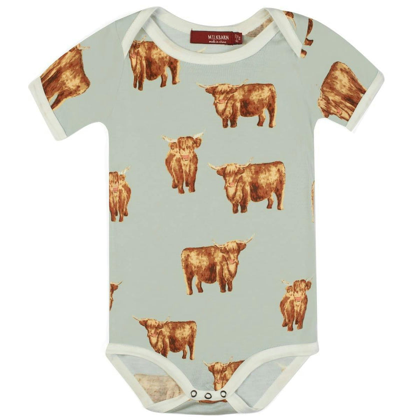 Highland Bamboo Short Sleeve One Piece