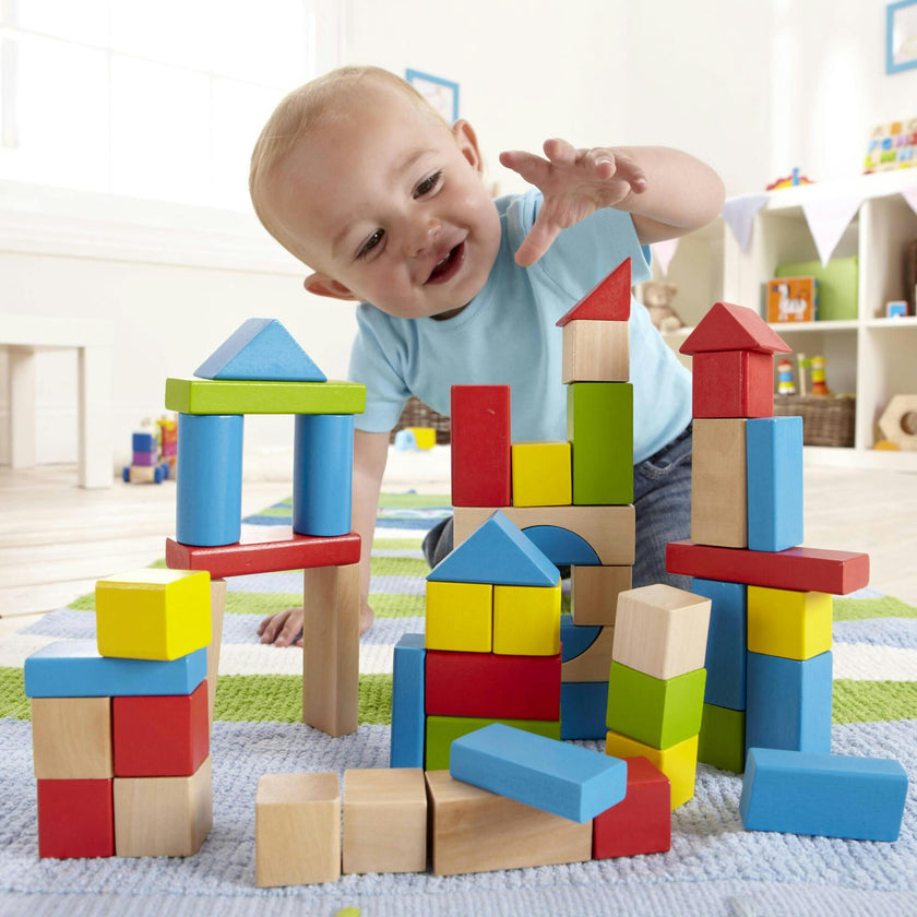 Maple Wood Kids Building & Stacking Blocks