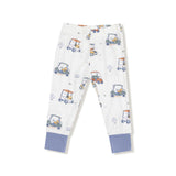 Zooming Golf Carts - Long Sleeve Loungewear Set