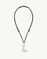 Grande Monogram Necklace in Silver