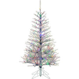 4.5-Foot Pre-Lit Multi-LED Glistening Pine Tree