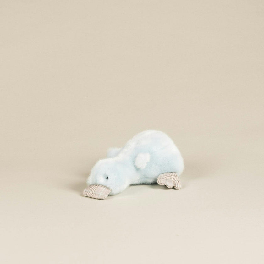 Aglae the Duck | Sky Blue | Scottish Print