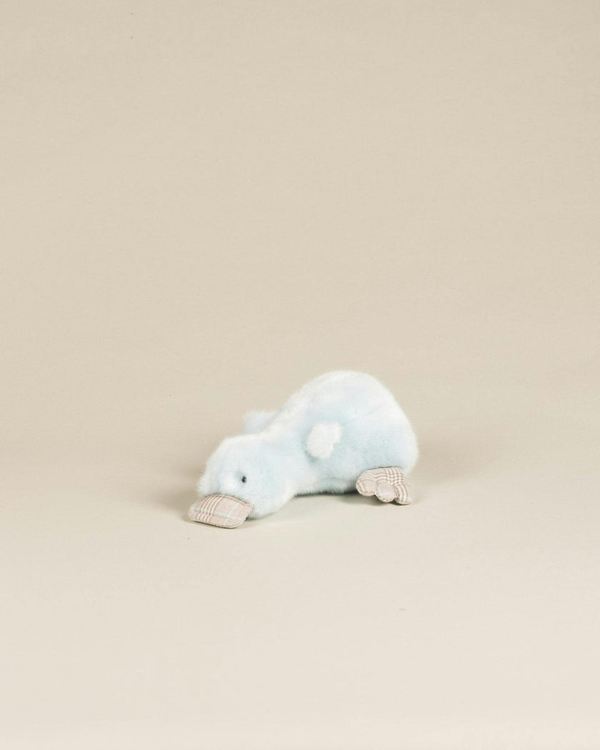 Aglae the Duck | Sky Blue | Scottish Print