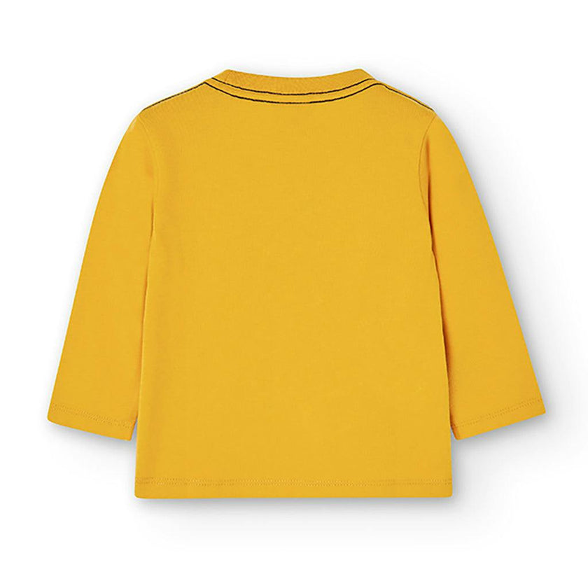Yellow Polar Bear Graphic T-Shirt