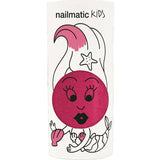 Nail Polish for Kids GLITTER SINGLE SISSI Dark Pink Glitter