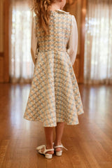 Mini Saoirse Dress in Glacier Tweed