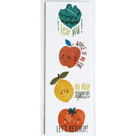 Little Chef Fruit and Veggie Temporary Tattoos