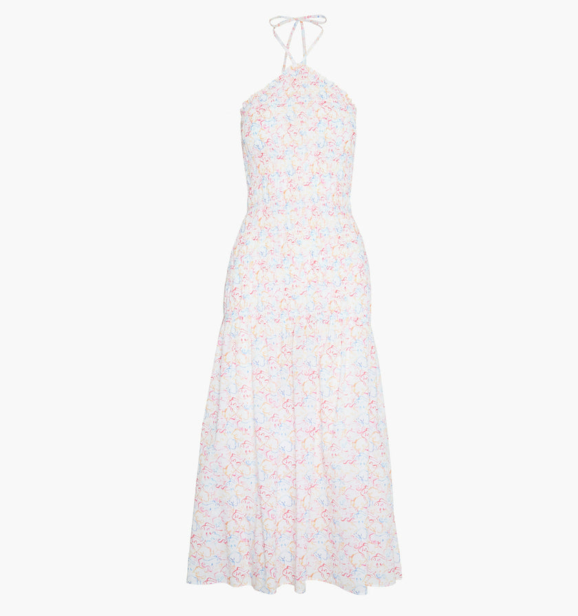 The Lenora Beach Dress - Camo Fish