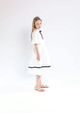 Lea dress (blue checkered)
